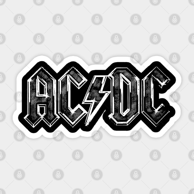 Acdc Sticker by NumbLinkin